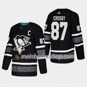 Pittsburgh Penguins Sidney Crosby 87 2019 All-Star Adidas Schwarz Trikot Authentic - Herren
